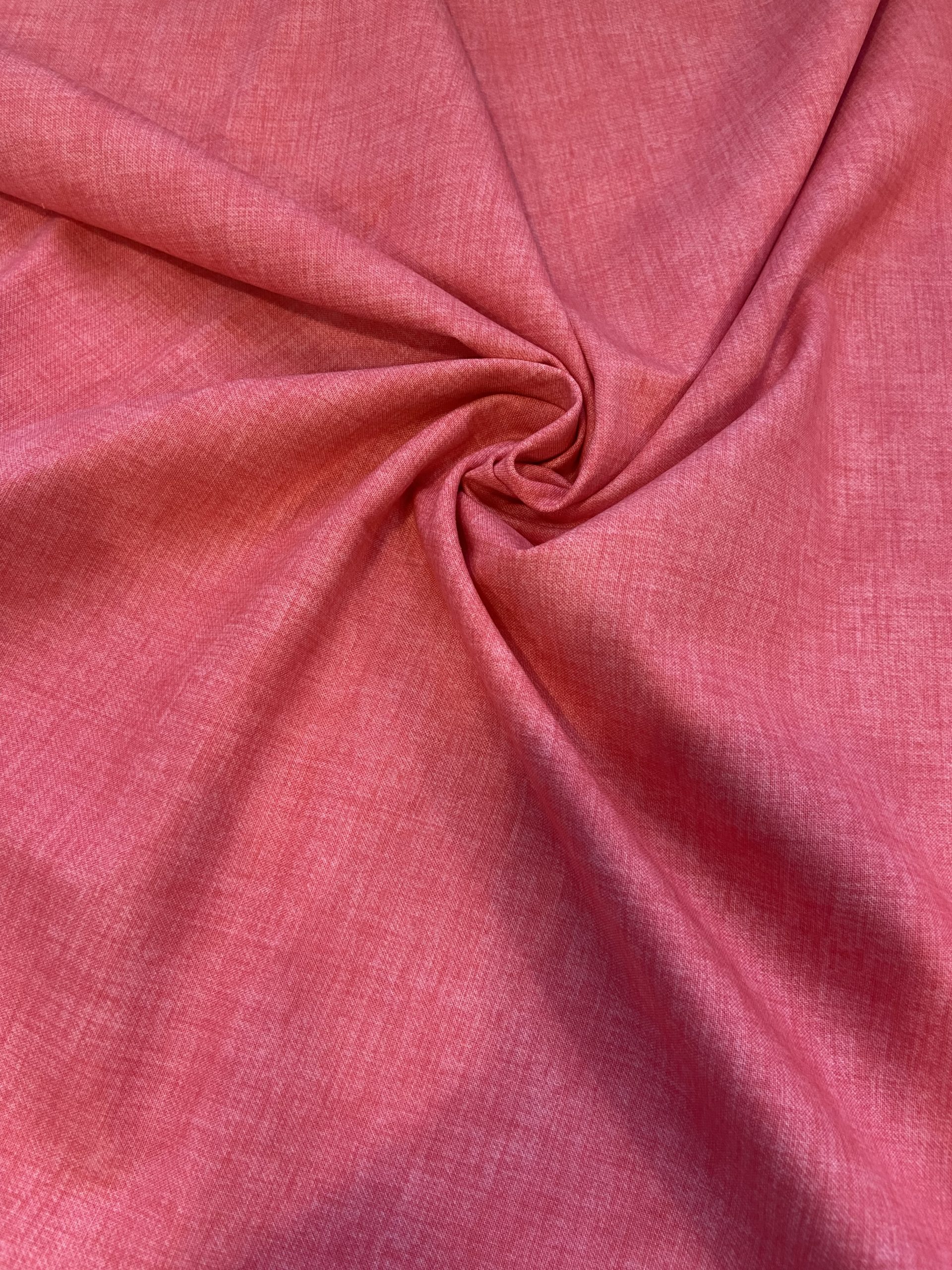 100% Cotton - linen texture blush