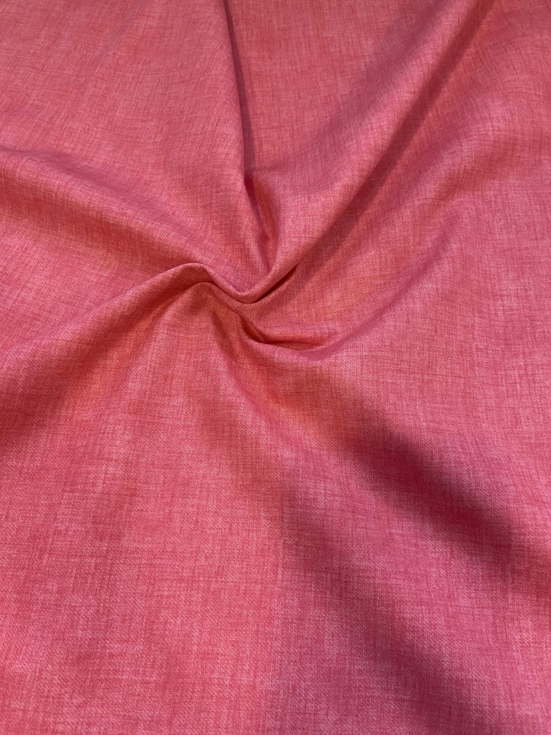 100% Cotton - linen texture blush - Image 2