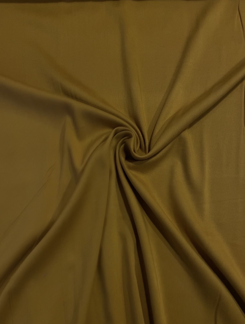 Viscose Twill - Mustard - Image 2