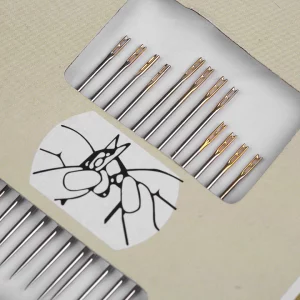 Self Threading Needles - 12 pk