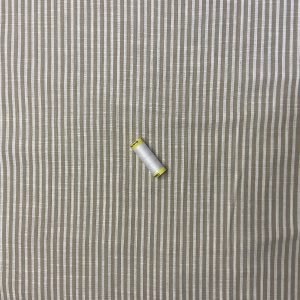 Alternative view of Cotton Gauze - beige stripe