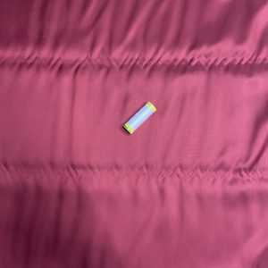 Alternative view of Viscose twill satin- deep burgundy