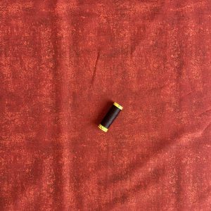 Alternative view of 100% Cotton - Burnt Umber textured blender