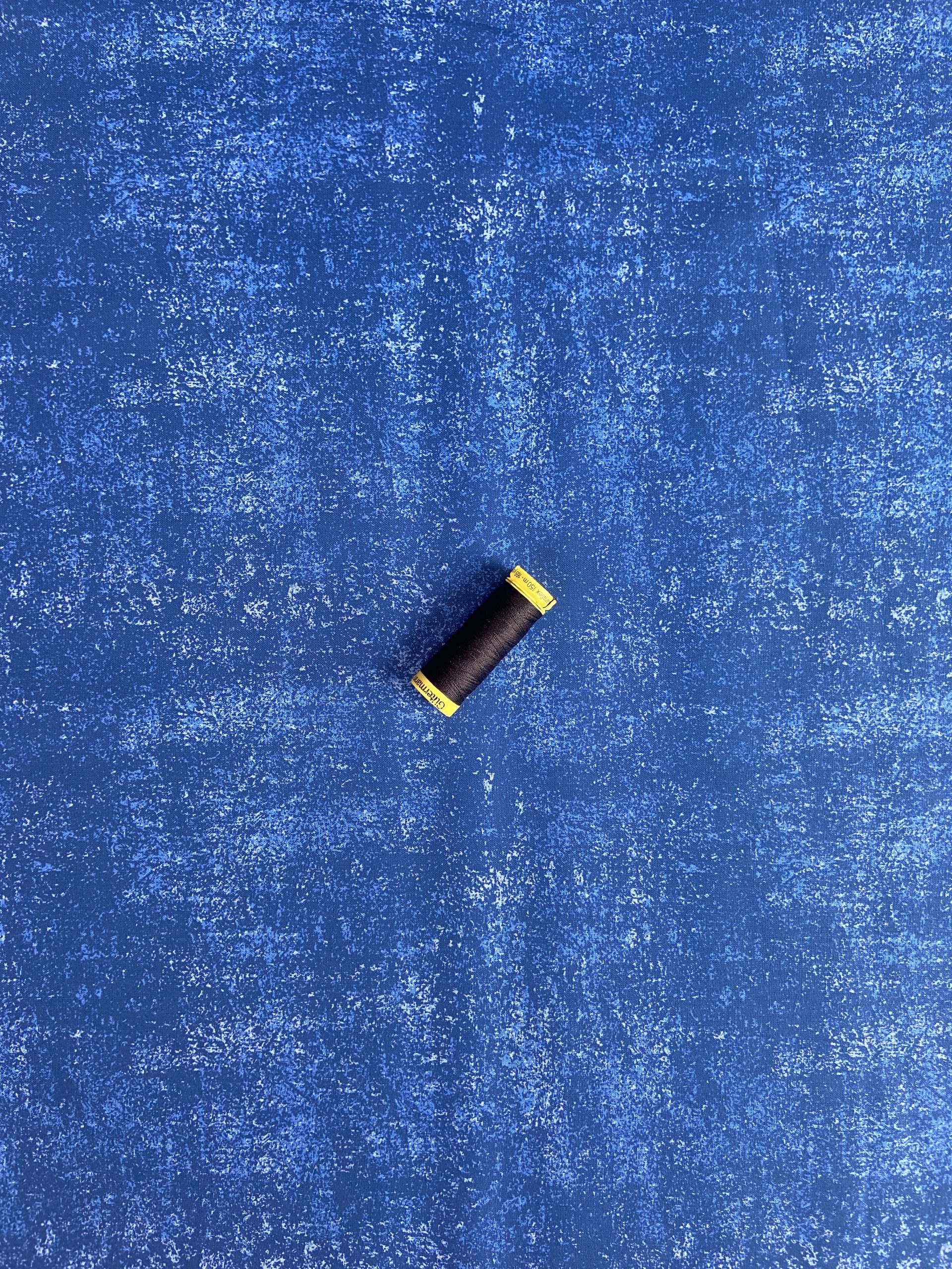 100% Cotton - Navy textured blender