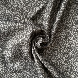 100% Cotton - Willow Bough Charcoal