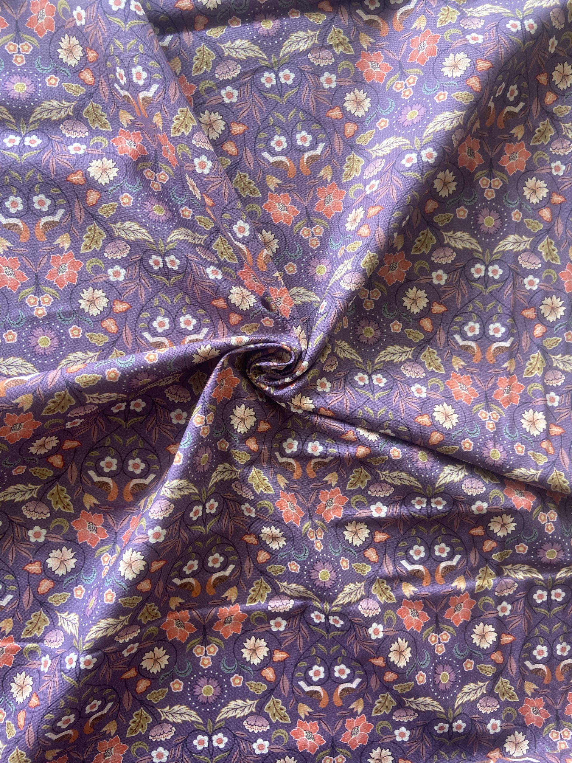Purple and Colourful florals - Irene and Lewis