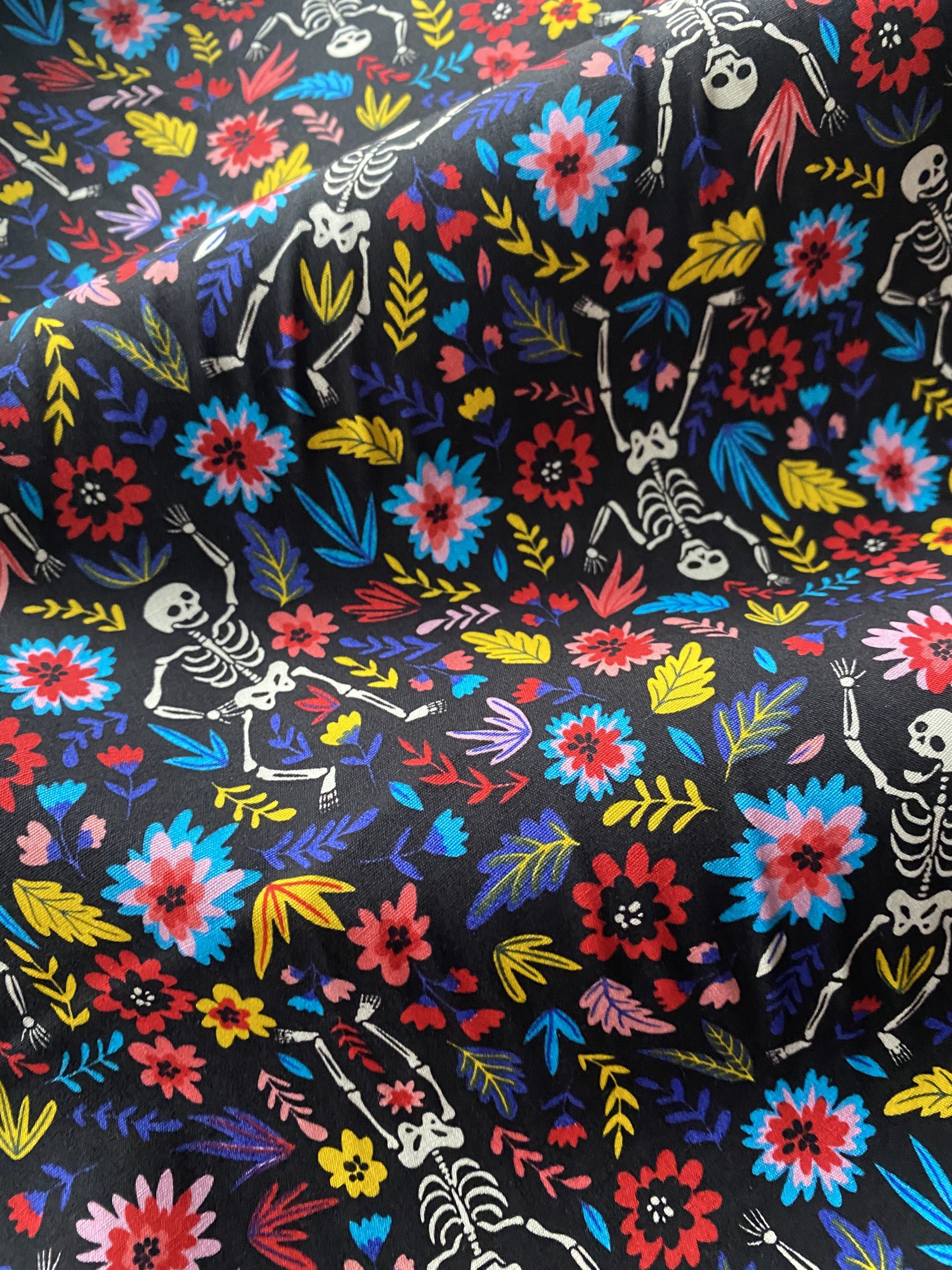 100% Cotton - Day of the Dead