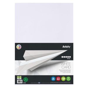 A3 160gsm Card 50 Sheets - White