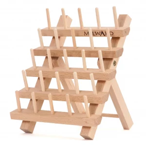 Milward Spool Holder to take 25 Spools - Beech Wood