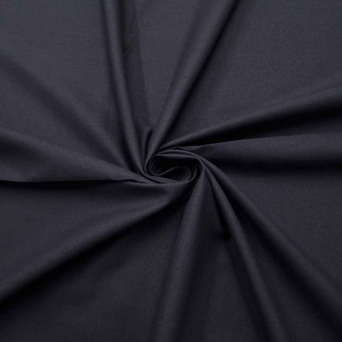 Organic Plain Cotton - Midnight