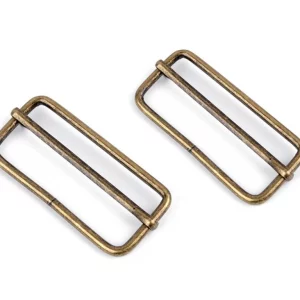 Slider for straps 50 mm Antique Brass