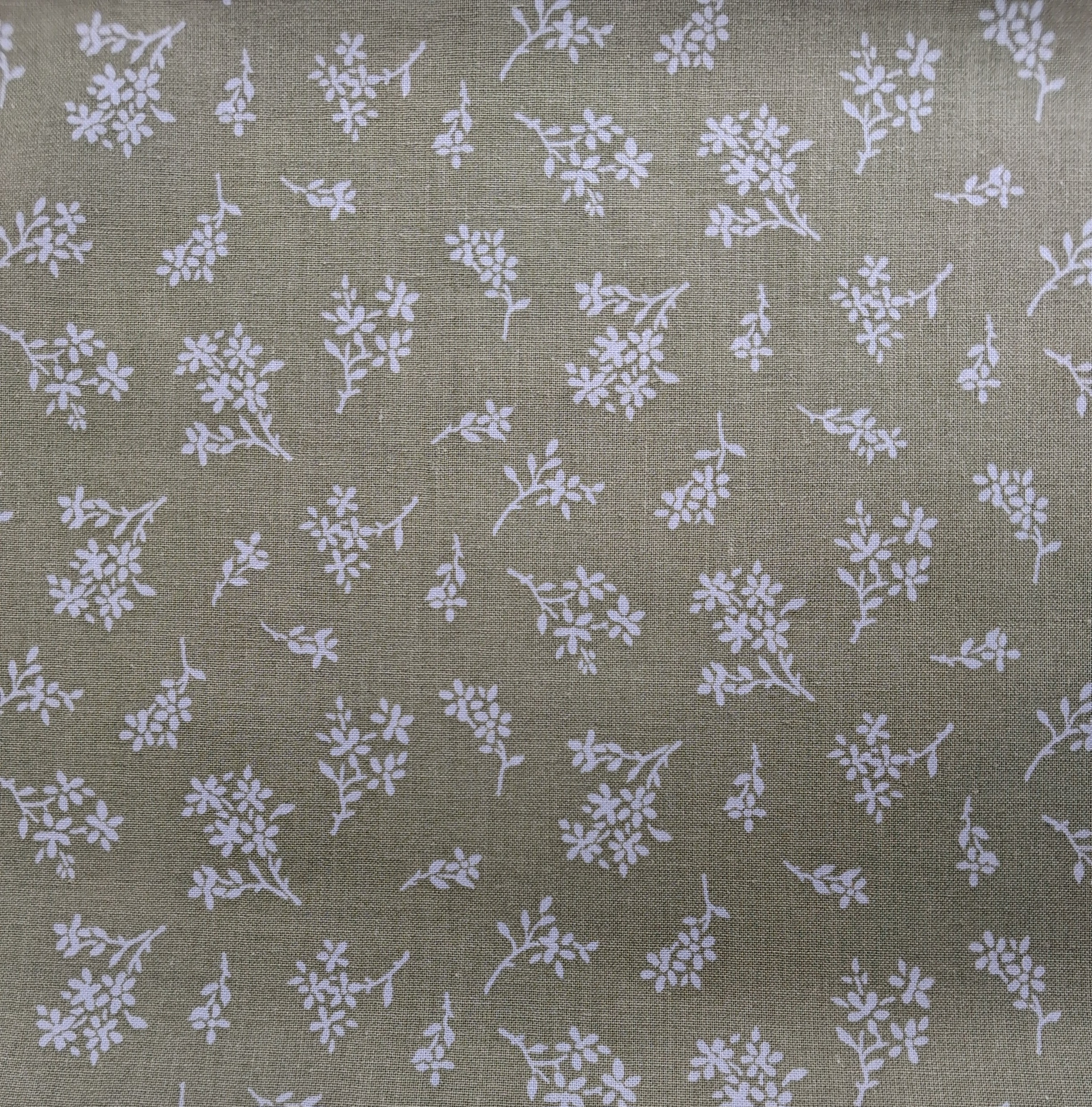 100% Cotton - Ditsy Bouquet Sage - Image 2