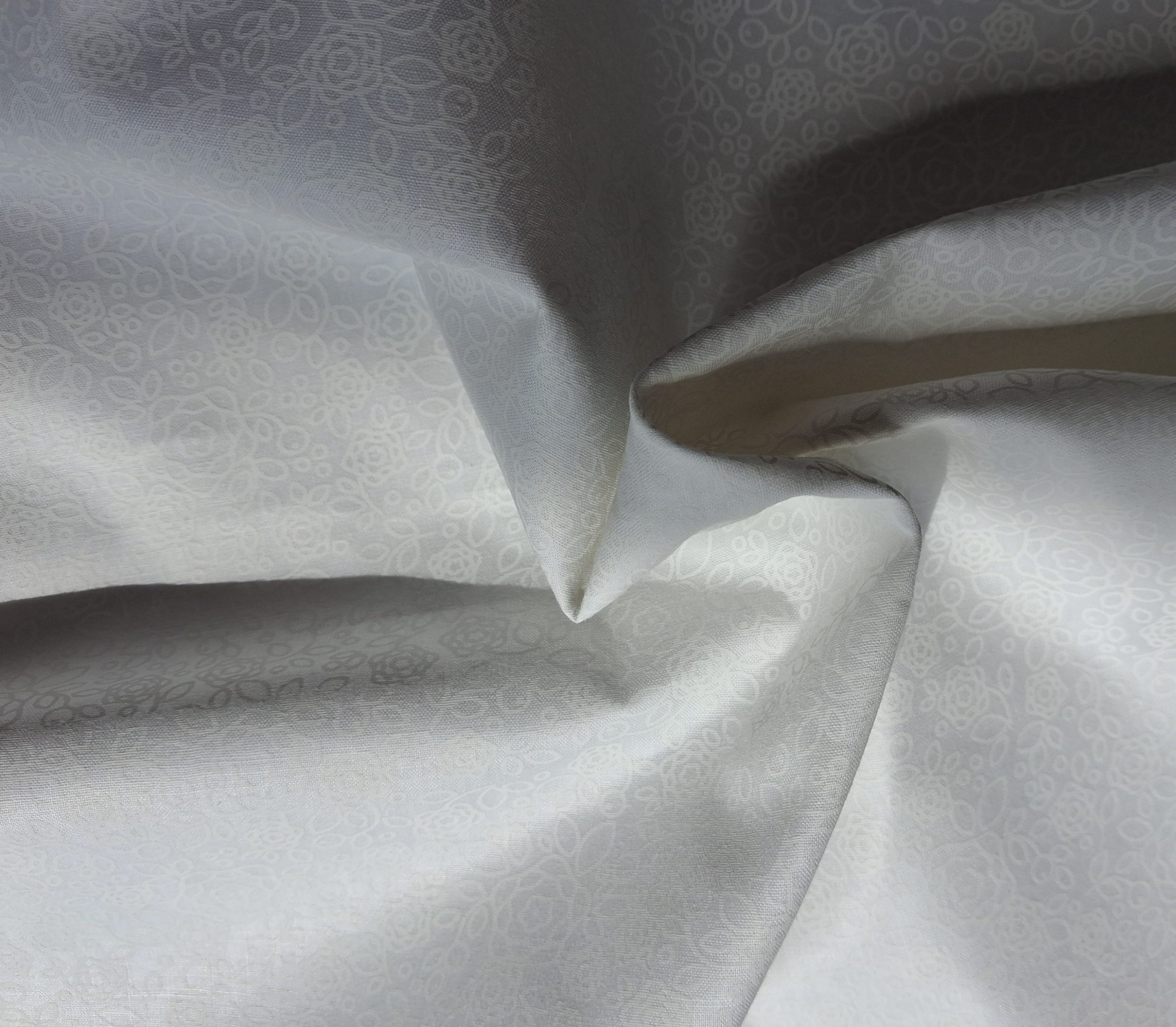 100% Cotton - PastePrint Ivory - Image 2