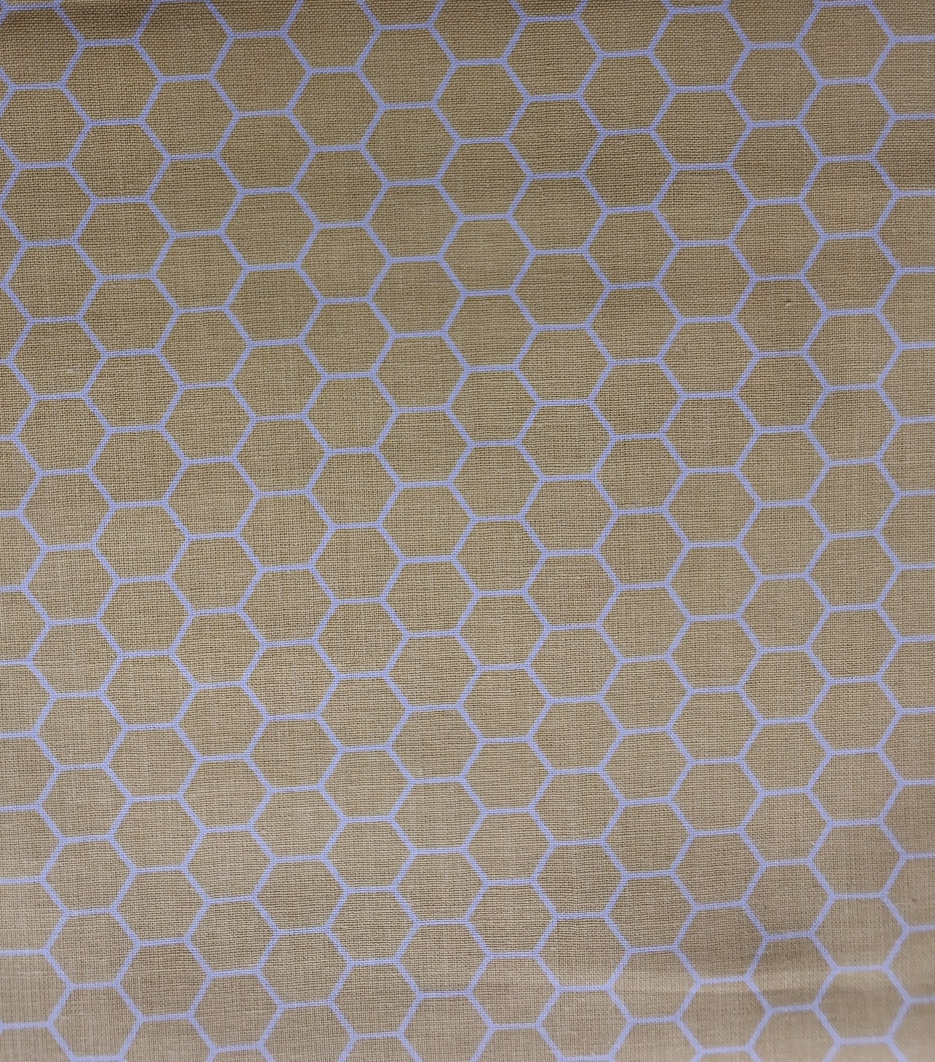 100% Cotton - Honeycomb Yellow - Image 3