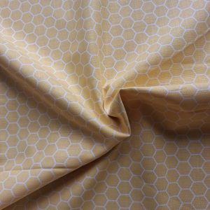 Alternative view of 100% Cotton - Honeycomb Yellow
