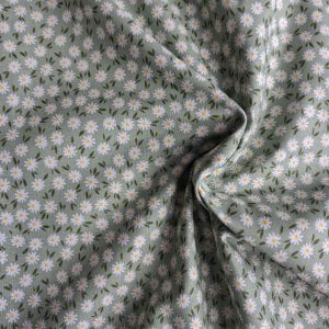 Alternative view of 100% Cotton - Ditsy Daisies Sage