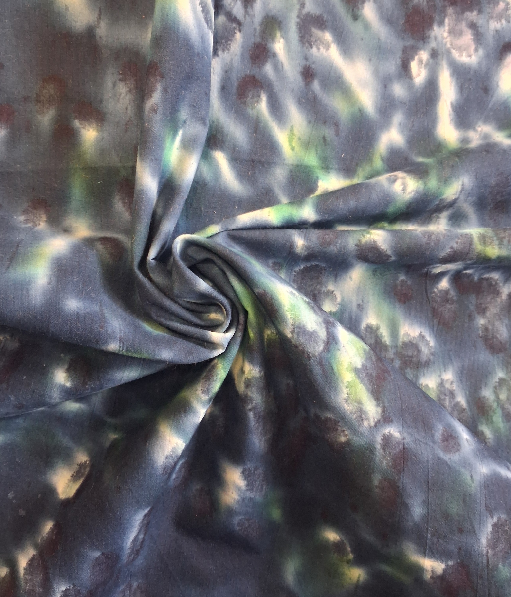 Batik Blender - Green & Navy - Image 3