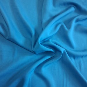 Alternative view of Viscose Challis - Cobalt