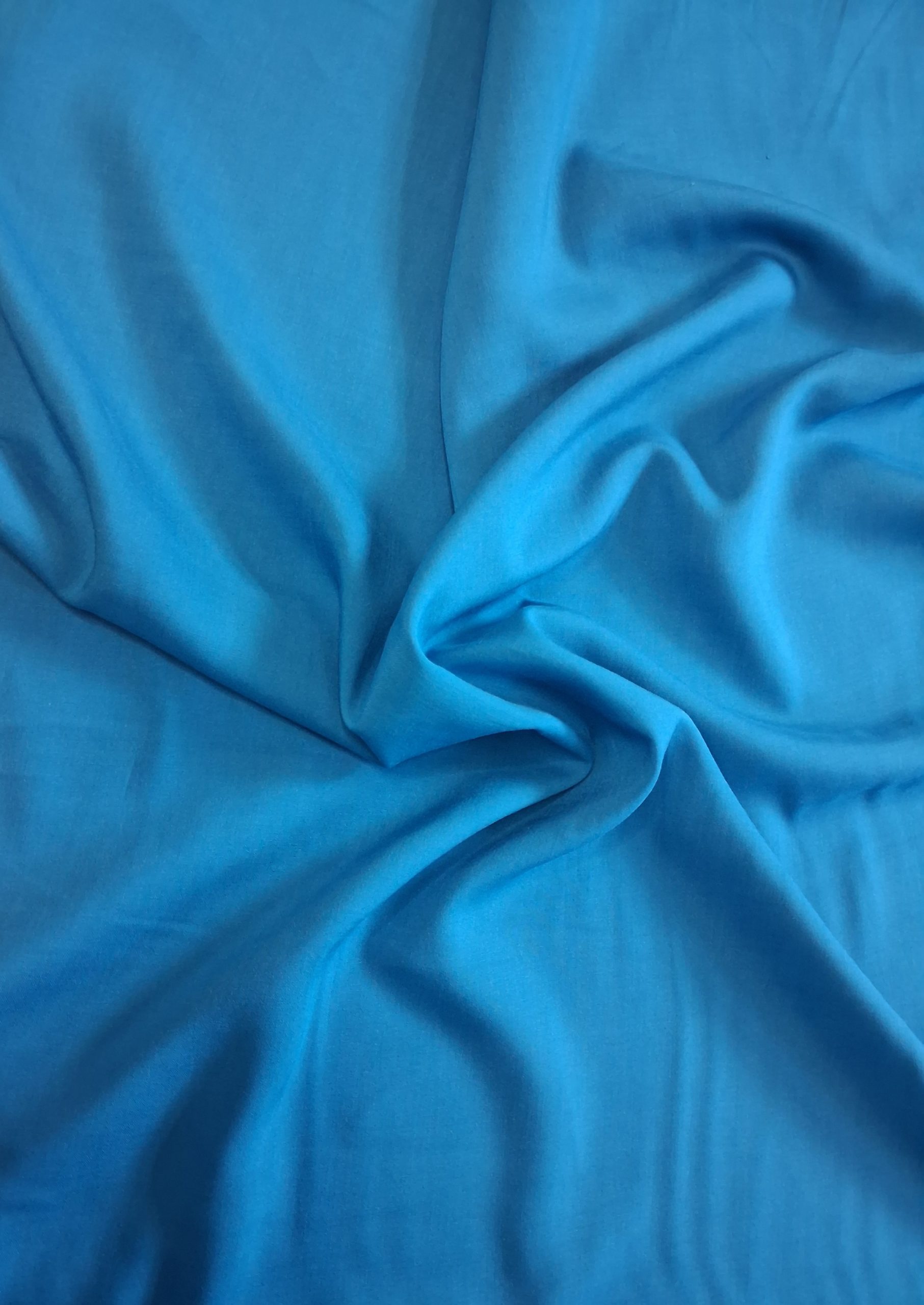 Viscose Challis - Cobalt - Image 2