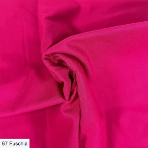 Organic Plain Cotton - Fuschia / Fuchsia