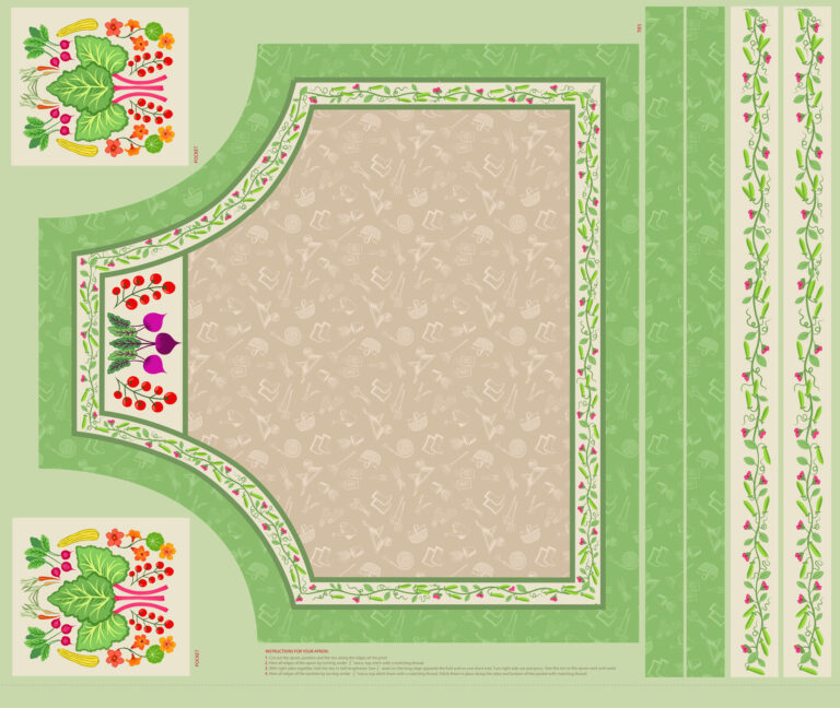 Lewis & Irene - The Kitchen Garden Apron Panel