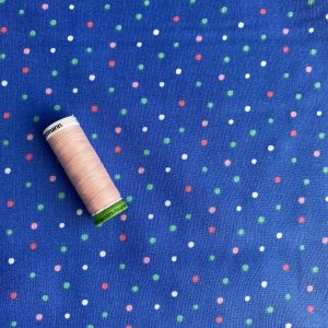Alternative view of 100% Cotton - Multi Dots Navy
