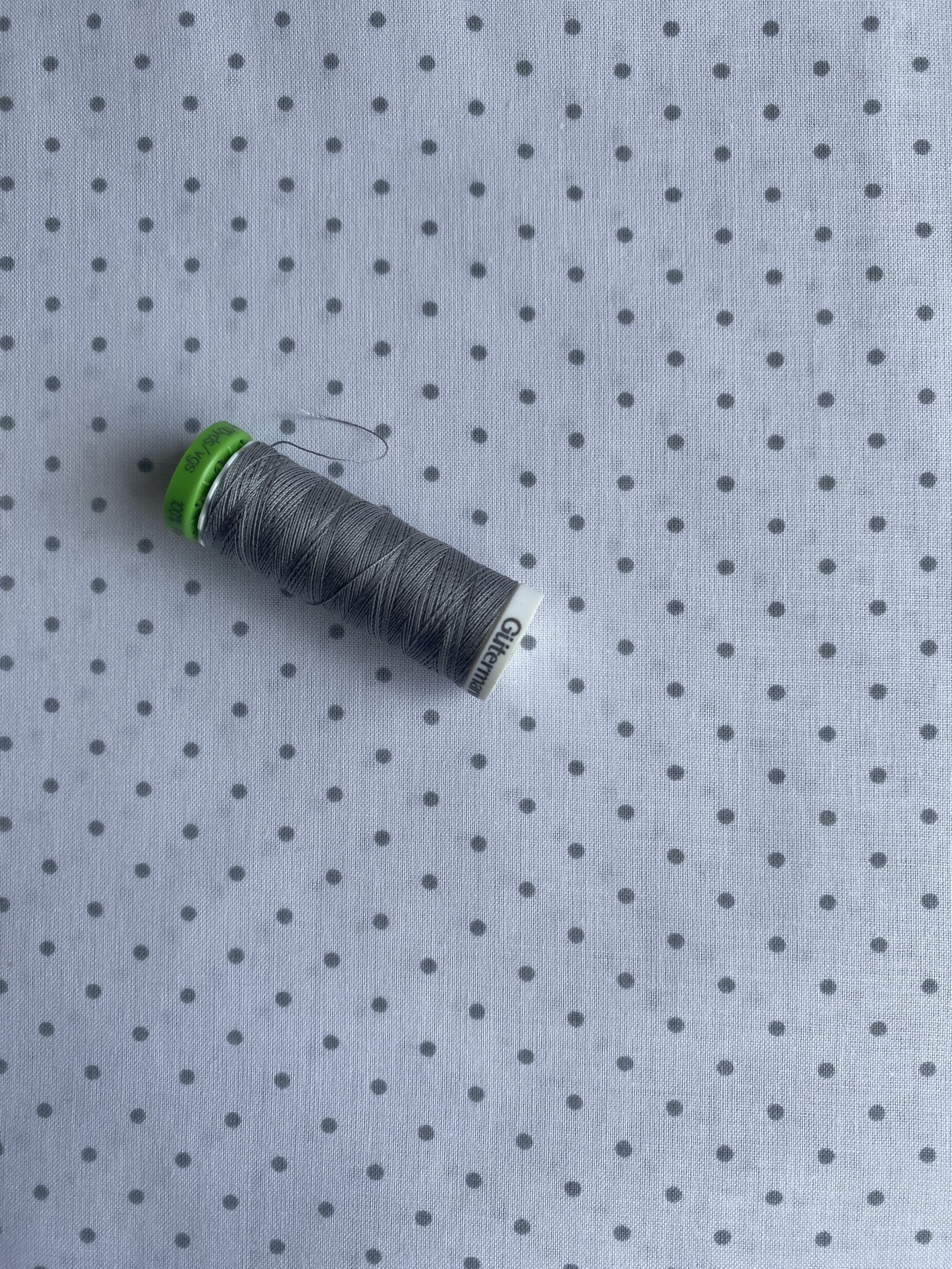 100% Cotton - Aspirin Dot White - Image 2