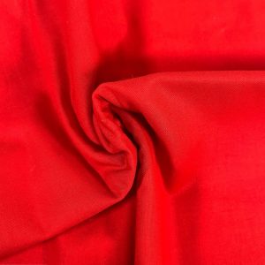 Organic Plain Cotton - Red