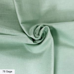 Organic Plain Cotton - Sage