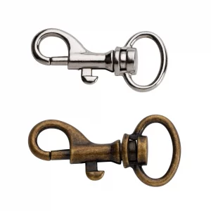 Alternative view of Milward Snap Hook | Silver & Bronze - 13mm (2 Pieces)
