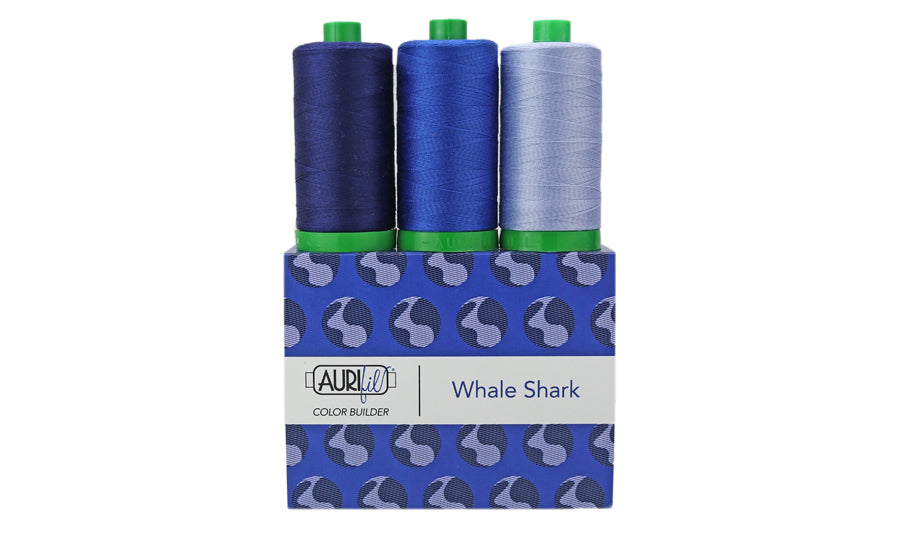 Aurifil Colour Builder - Whale Shark - Blue