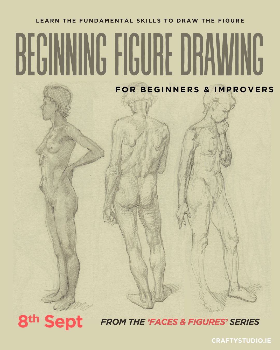 Beginning Figure Drawing - Sept 2026
