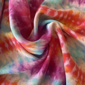 Viscose Crepe - Tie Dye