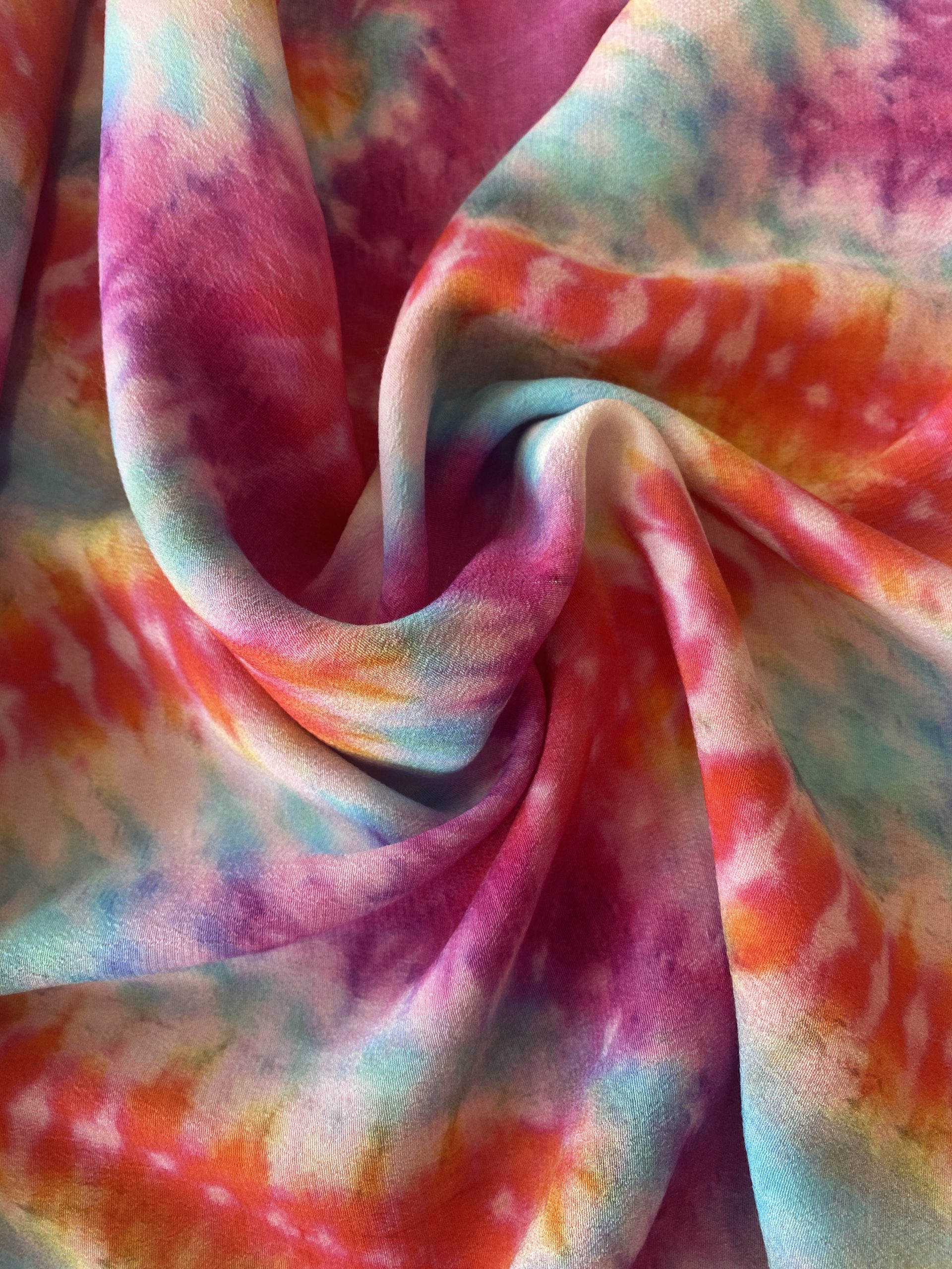 Viscose Crepe - Tie Dye
