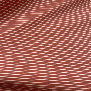 Cotton Shirting - Coral Stripe - Image 3