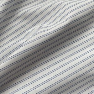 Cotton Shirting - Ice Blue Stripe - Image 2