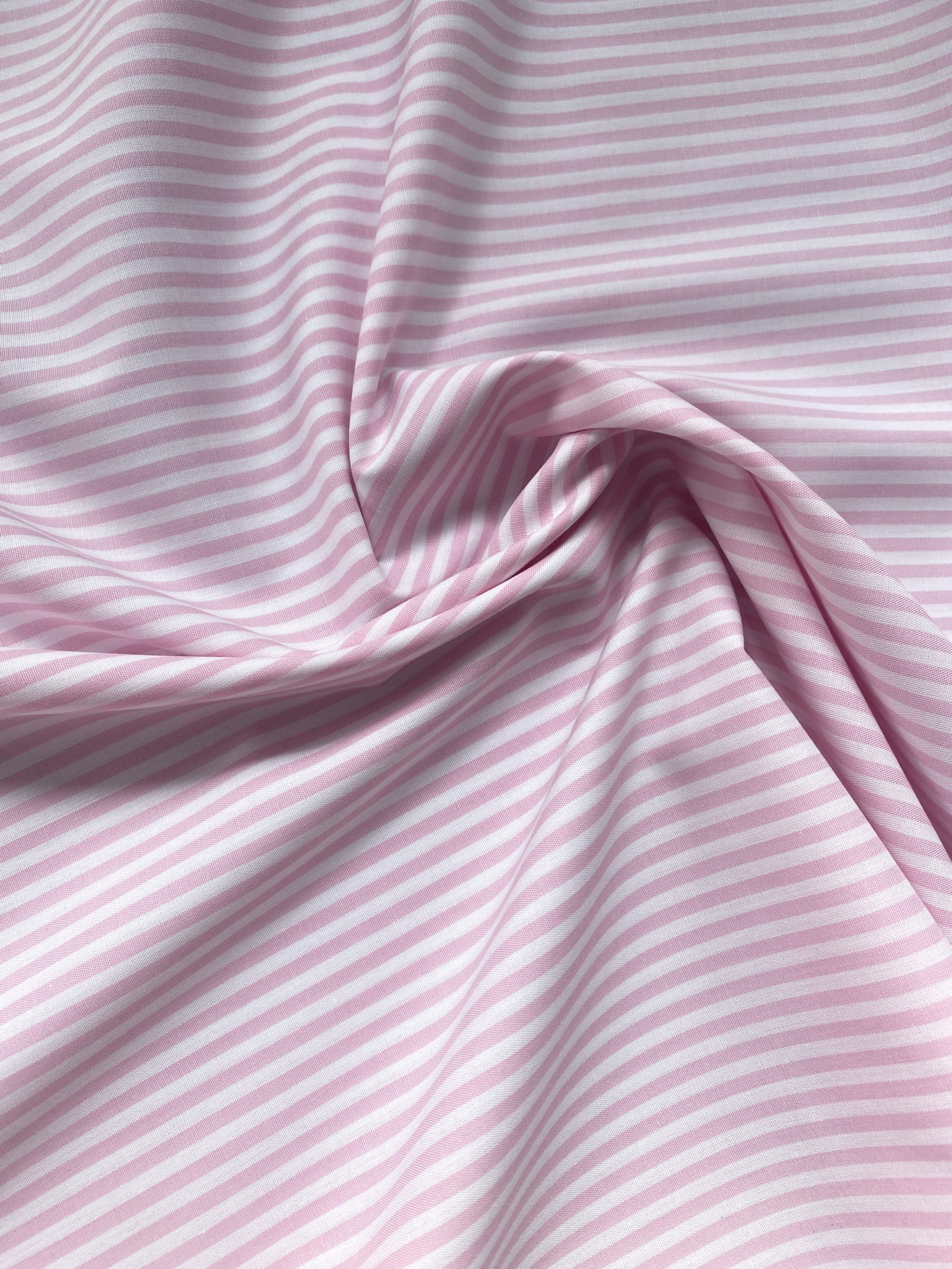 Cotton Shirting - Candy Pink Stripe - Image 2