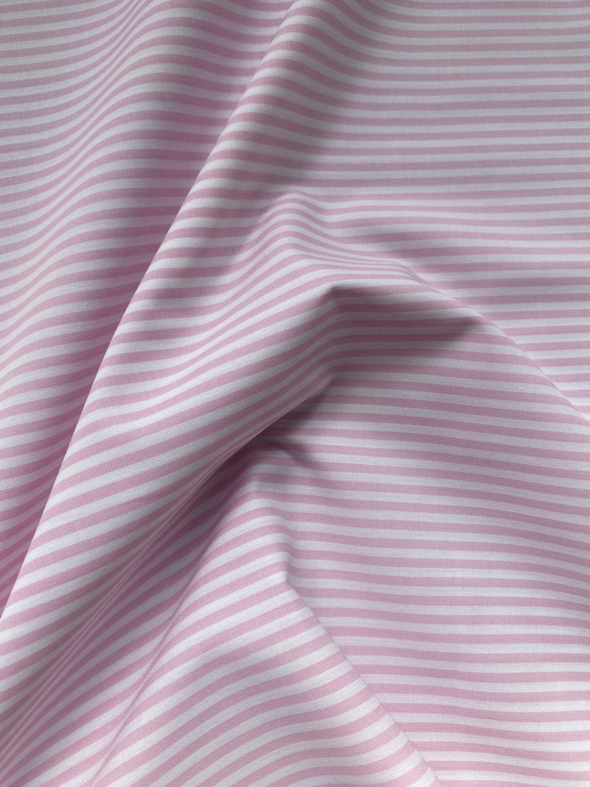 Cotton Shirting - Candy Pink Stripe - Image 4