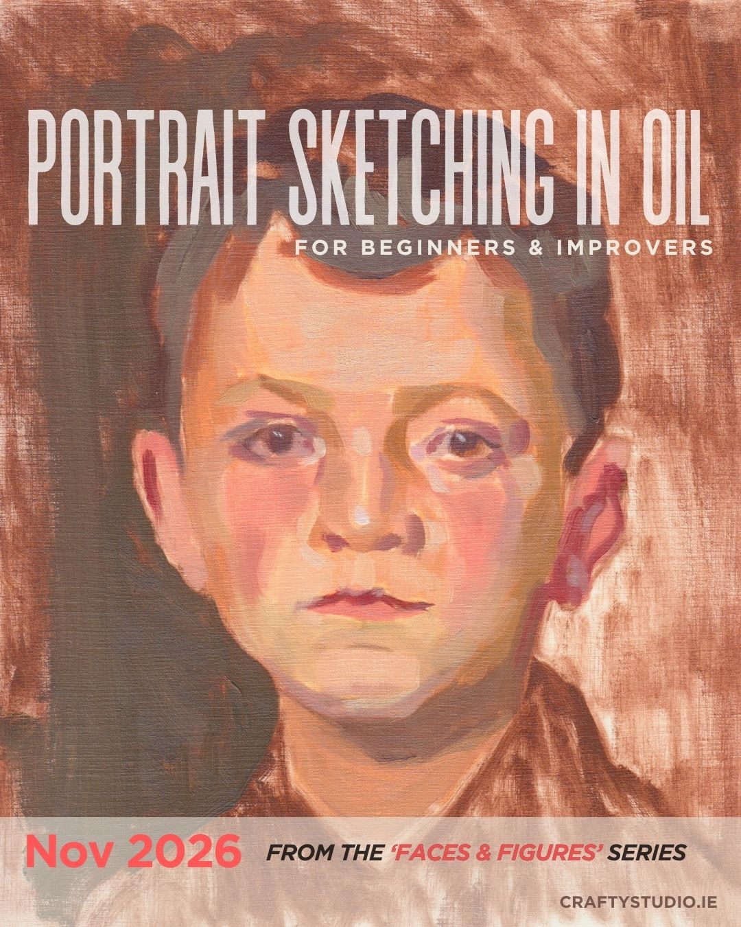 Portrait Sketching in Oil - November 2026
