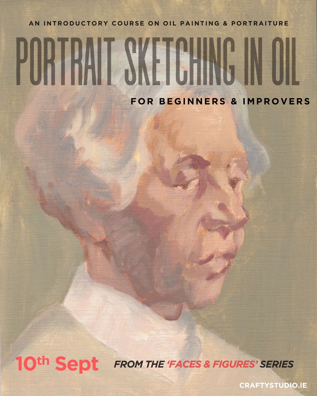 Portrait Sketching in Oil - Sept 2026