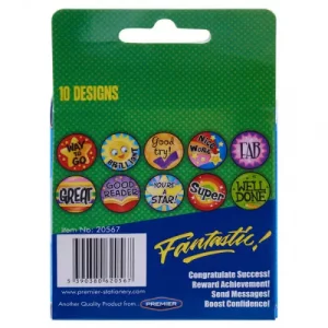 Clever Kidz 200 Reward Stickers Roll - Motivational Stickers for Kids - Image 3