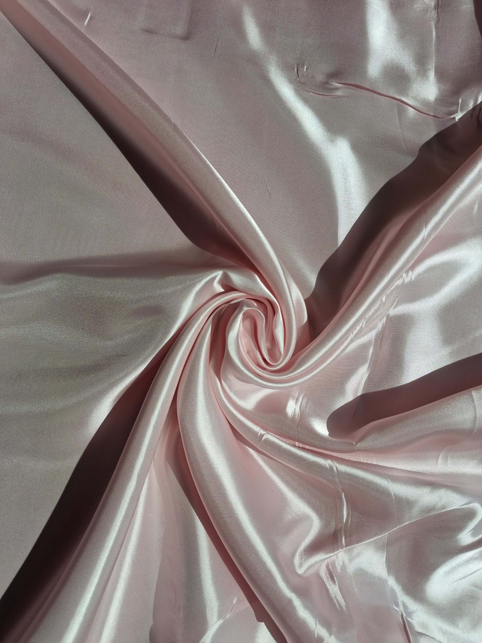 Viscose Satin- Baby Pink - Image 2