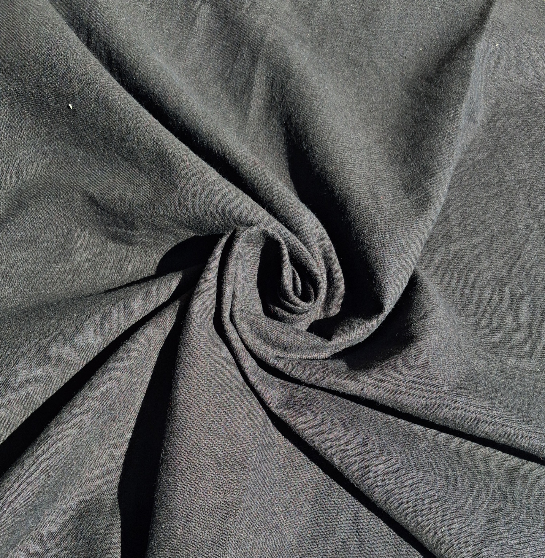 Hemp Cotton Mix - Charcoal Grey