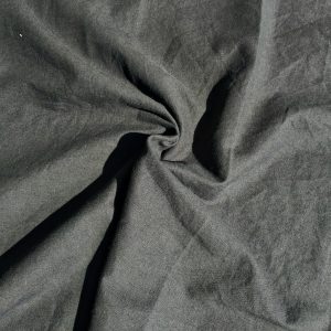 Hemp Cotton Mix - Charcoal Grey - Image 2
