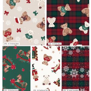 Alternative view of Craft Cotton Co - Christmas Toy Box - Fat Quarter Bundle (pack of 5)