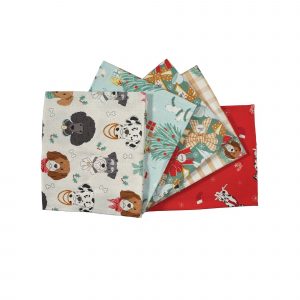 Craft Cotton Co - Holly Hounds - Fat Quarter Bundle (pack of 5)